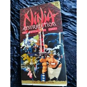Mature Audience Ninja Resurrection The Revenge of Jubei VHS 1998 English Version